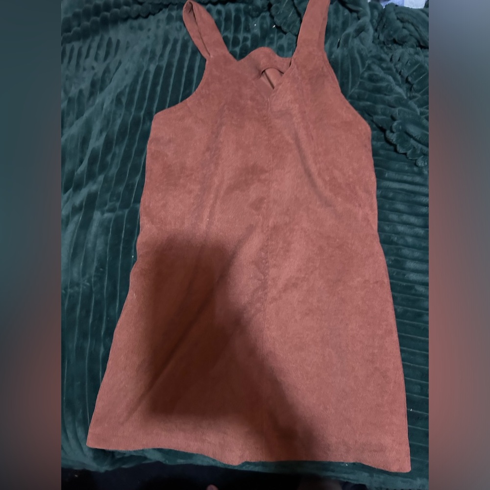 dress burnt brown